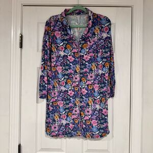 Little Sleepies Dusk Floral Sleep Shirt Nightgown